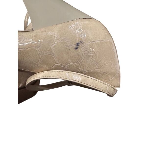 Delicious cream ankle strap heels size 9 - Picture 8 of 12